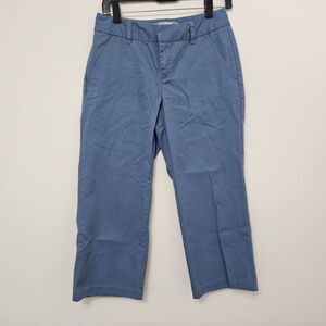 OLD NAVY Women's Blue Casual Capri Ankle Khaki Pants Size 4